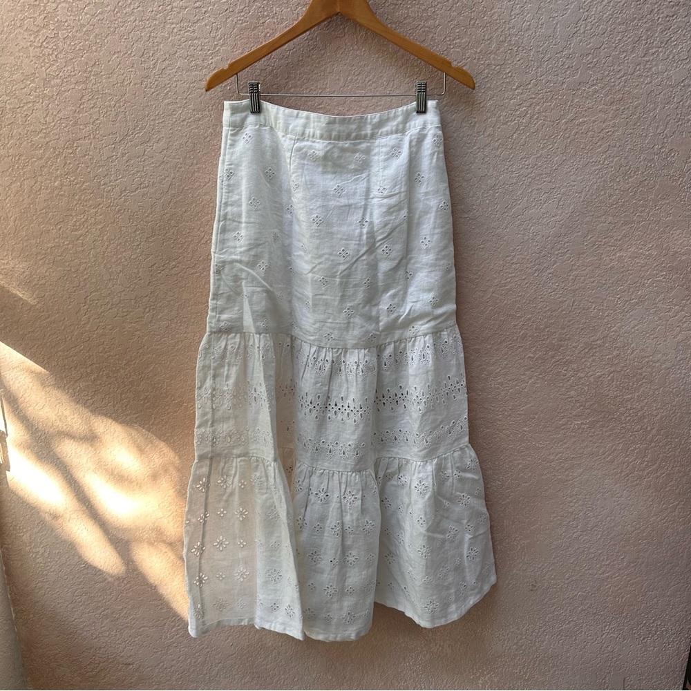 Johnny Was Cielito Tiered Skirt - Picture 8 of 9